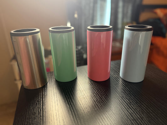 Skinny insulated can holder