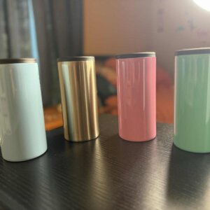 Skinny insulated can holder